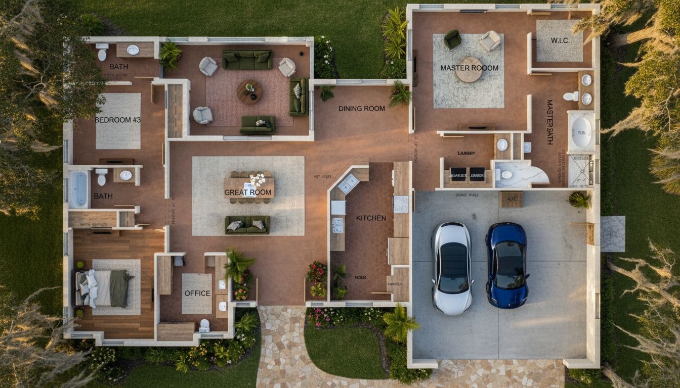 Model 1881 Floor Plan